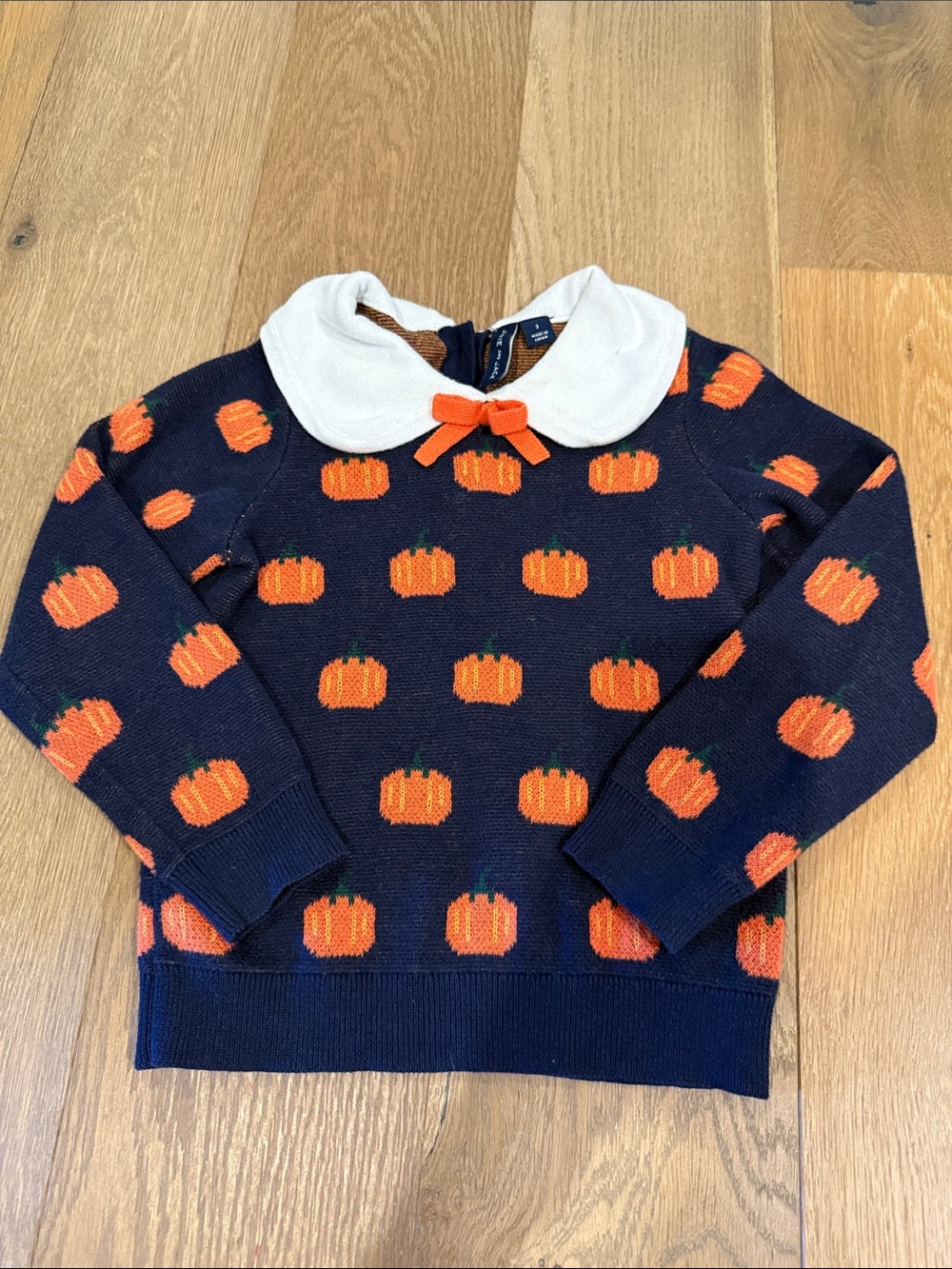 Janie and Jack Pumpkin Sweater - 3